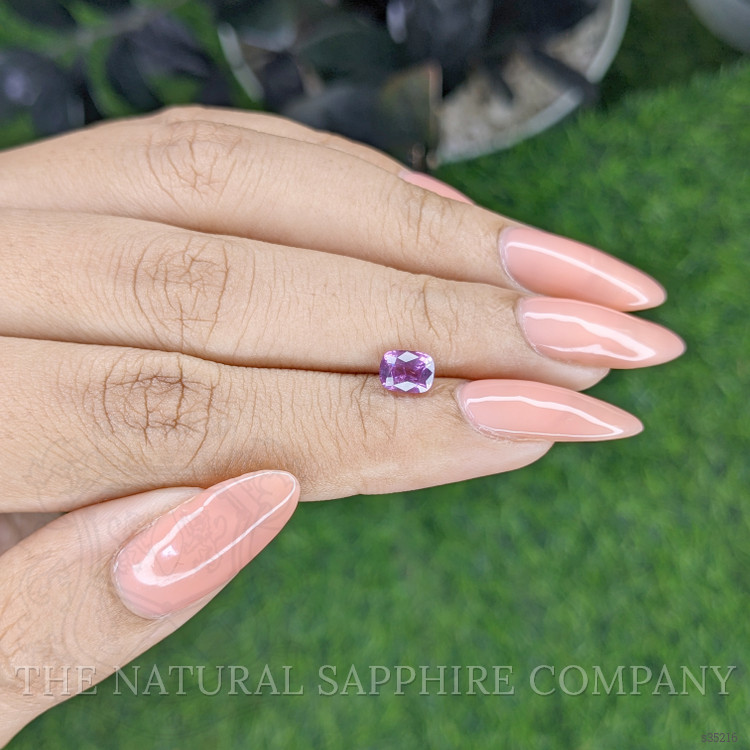 1.01 Ct. Pinkish Purple Sapphire from Tanzania