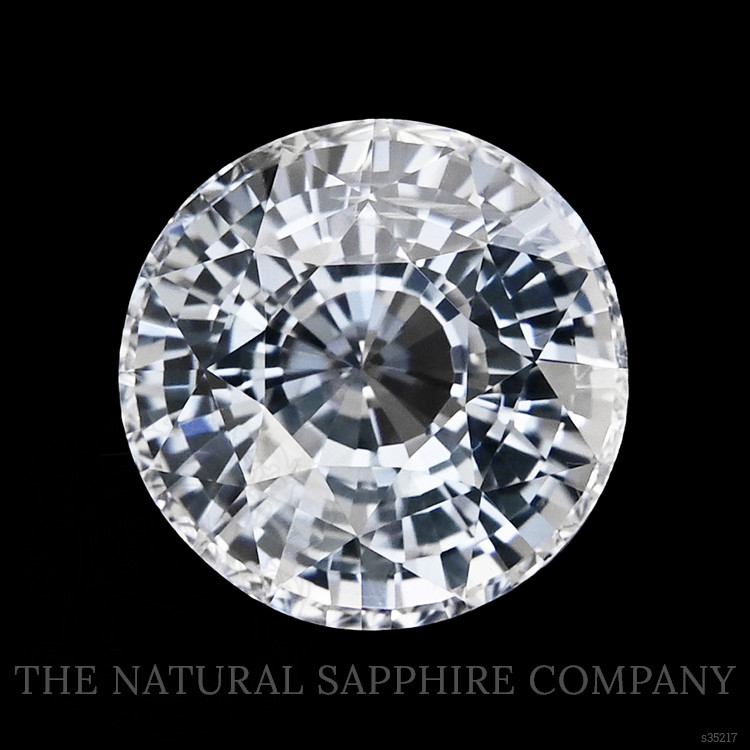 2.51 Ct. White Sapphire from Tanzania