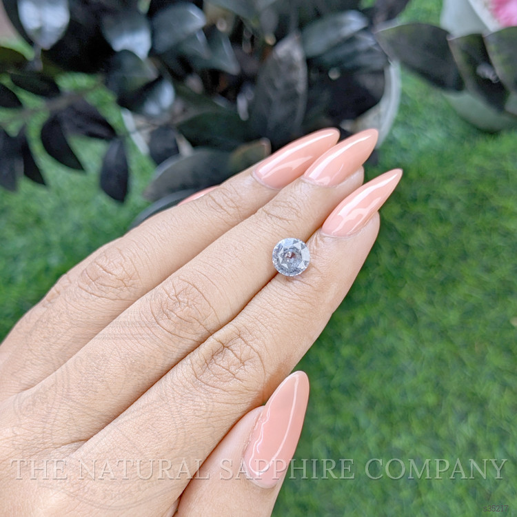 2.51 Ct. White Sapphire from Tanzania