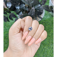 2.60 Ct. Blue Sapphire from Tanzania Life Style