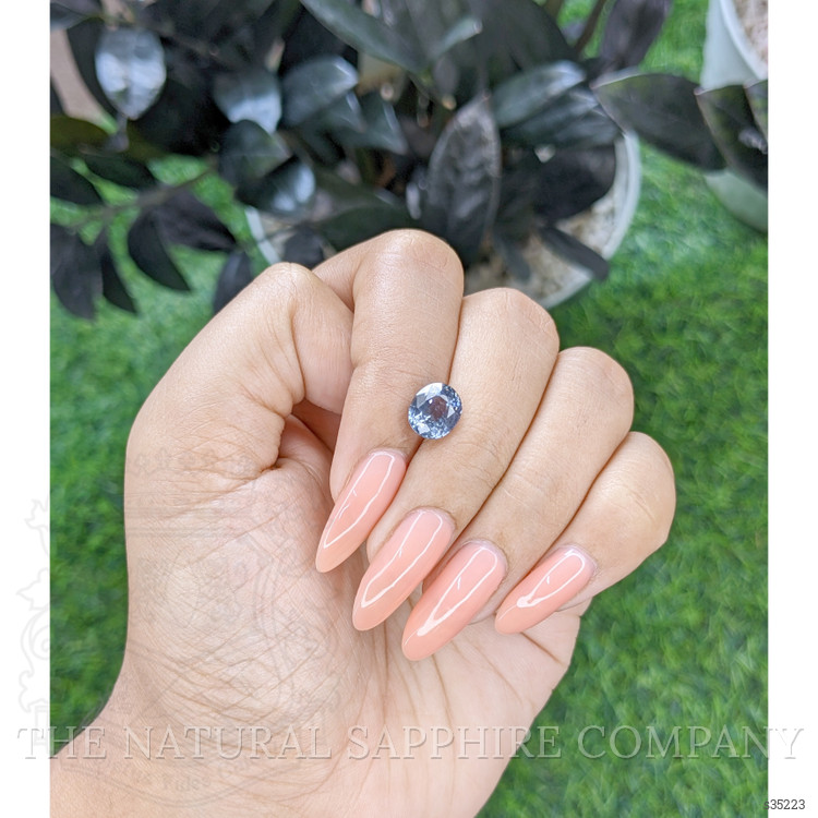 2.60 Ct. Blue Sapphire from Tanzania