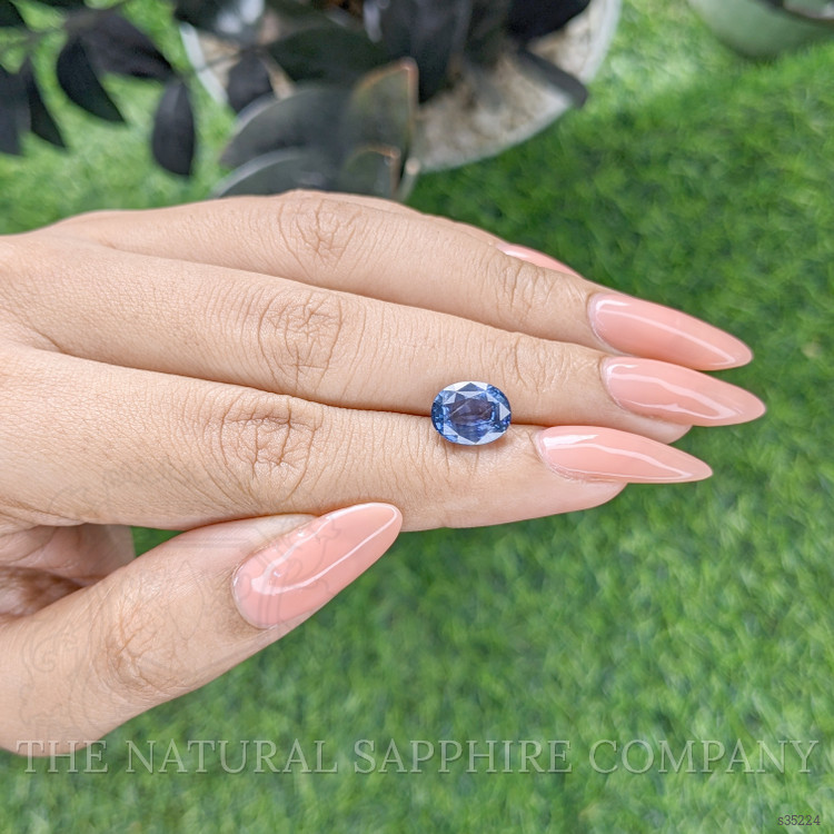 3.38 Ct. Blue Sapphire from Tanzania