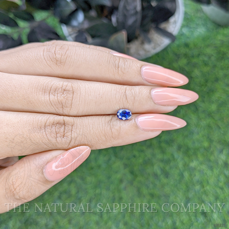 0.77 Ct. Blue Sapphire from Tanzania