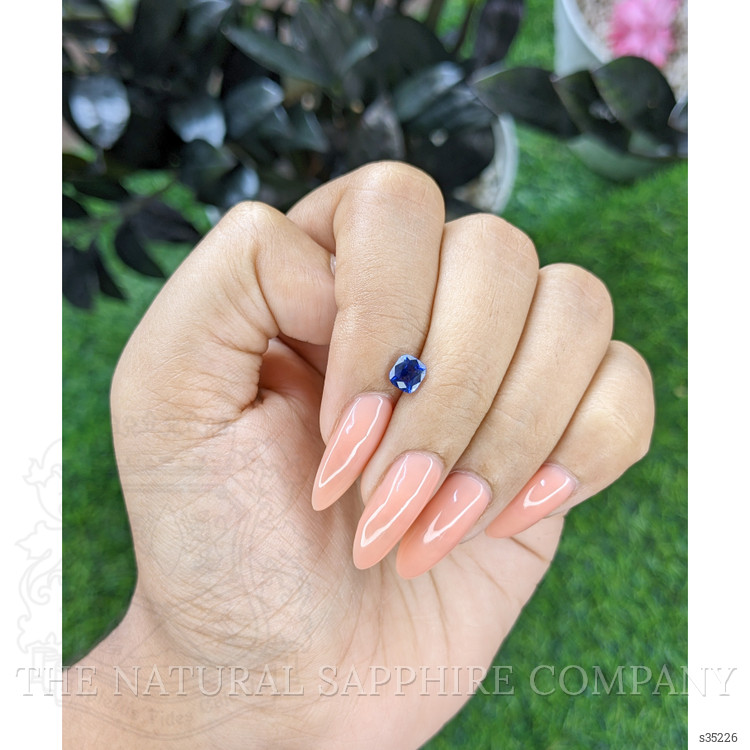 0.78 Ct. Blue Sapphire from Tanzania