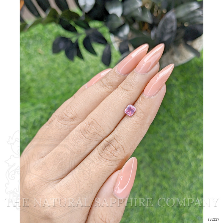 0.73 Ct. Pink Sapphire from Tanzania