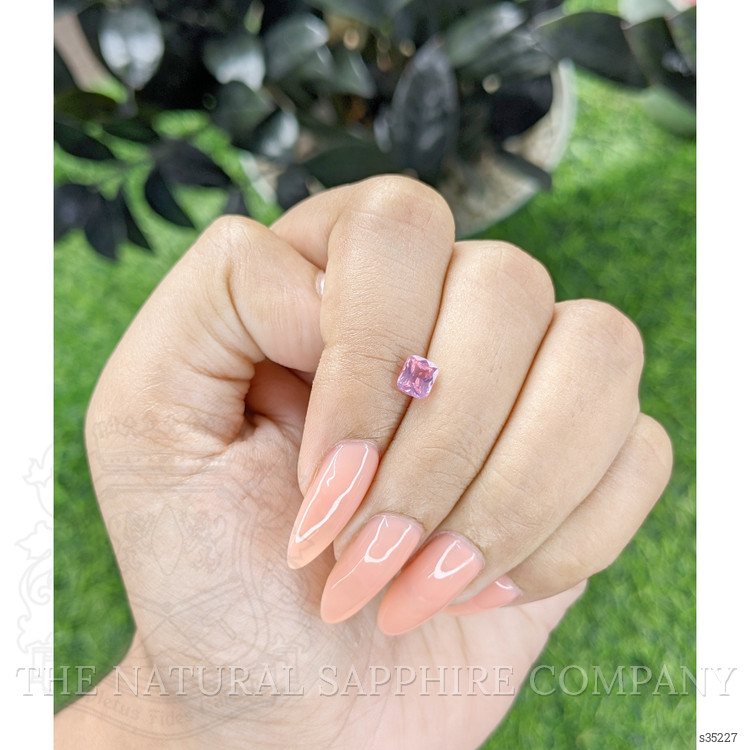 0.73 Ct. Pink Sapphire from Tanzania