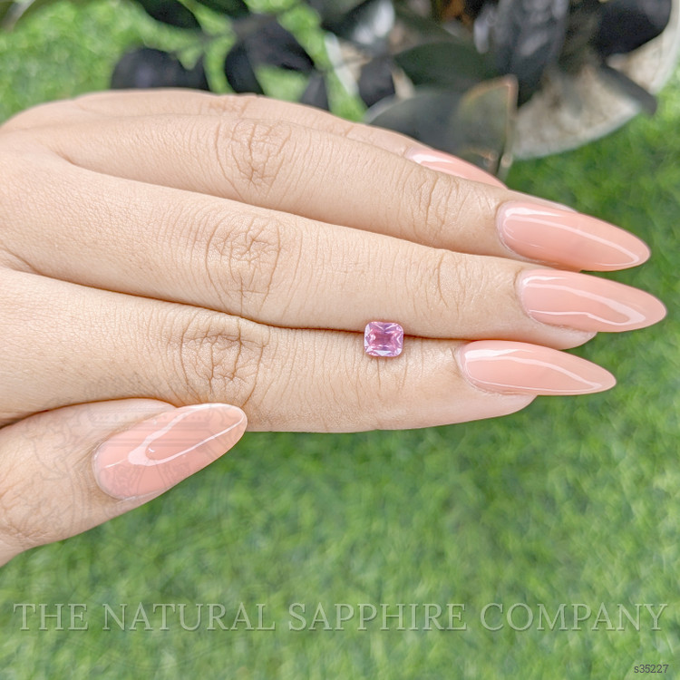 0.73 Ct. Pink Sapphire from Tanzania