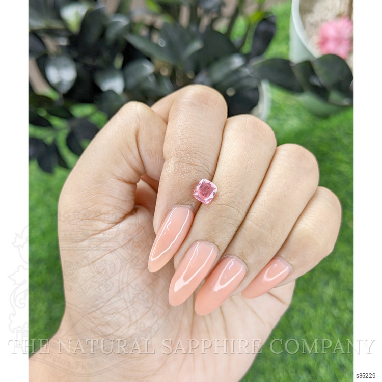 1.18 Ct. Pink Sapphire from Tanzania