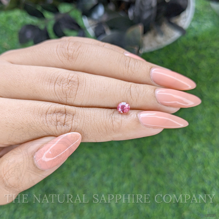 0.69 Ct. Pink Sapphire from Tanzania