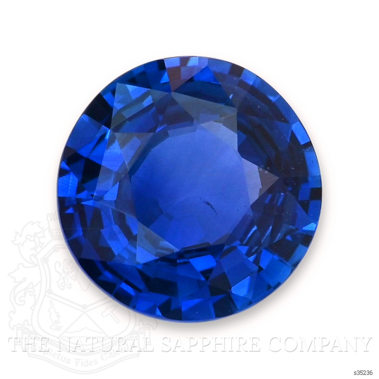 2.06 Ct. Blue Sapphire from Ceylon (Sri Lanka)