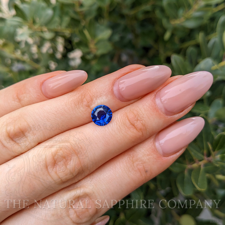 2.06 Ct. Blue Sapphire from Ceylon (Sri Lanka)