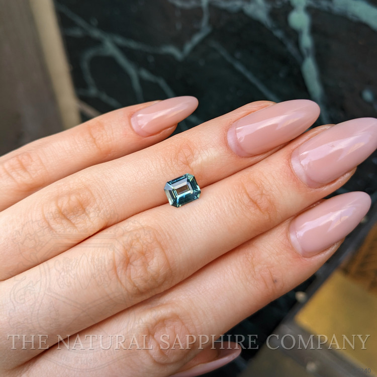 2.04 Ct. Yellowish Green Sapphire from Ceylon (Sri Lanka)