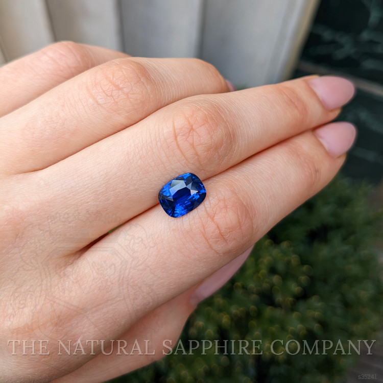 3.39 Ct. Blue Sapphire from Ceylon (Sri Lanka)