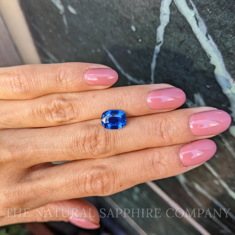 3.39 Ct. Blue Sapphire from Ceylon (Sri Lanka)