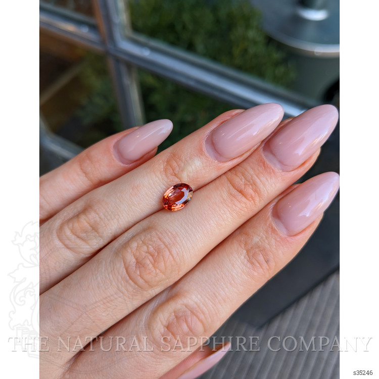 2.09 Ct. Padparadscha Sapphire from Ceylon (Sri Lanka)