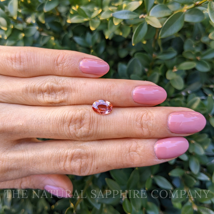 2.09 Ct. Padparadscha Sapphire from Ceylon (Sri Lanka)