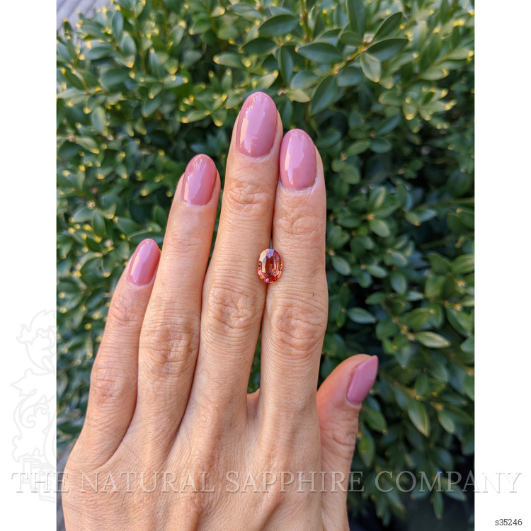 2.09 Ct. Padparadscha Sapphire from Ceylon (Sri Lanka)