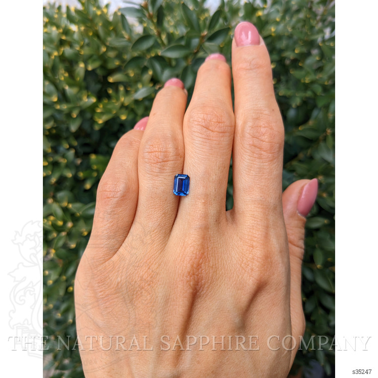 1.25 Ct. Blue Sapphire from Ceylon (Sri Lanka)