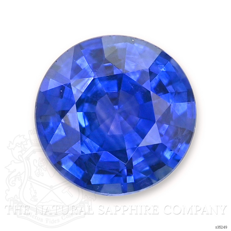 0.55 Ct. Blue Sapphire from Ceylon (Sri Lanka)