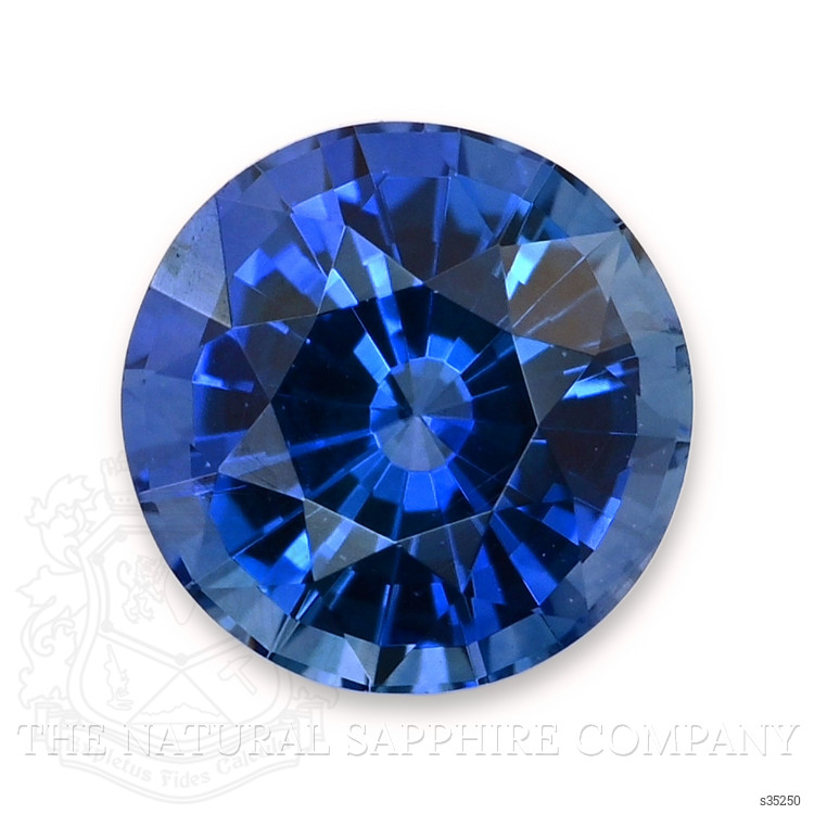 0.63 Ct. Blue Sapphire from Ceylon (Sri Lanka)