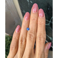 0.72 Ct. Blue Sapphire from Ceylon (Sri Lanka) Life Style