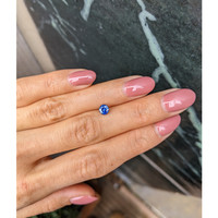 0.56 Ct. Blue Sapphire from Ceylon (Sri Lanka) Life Style