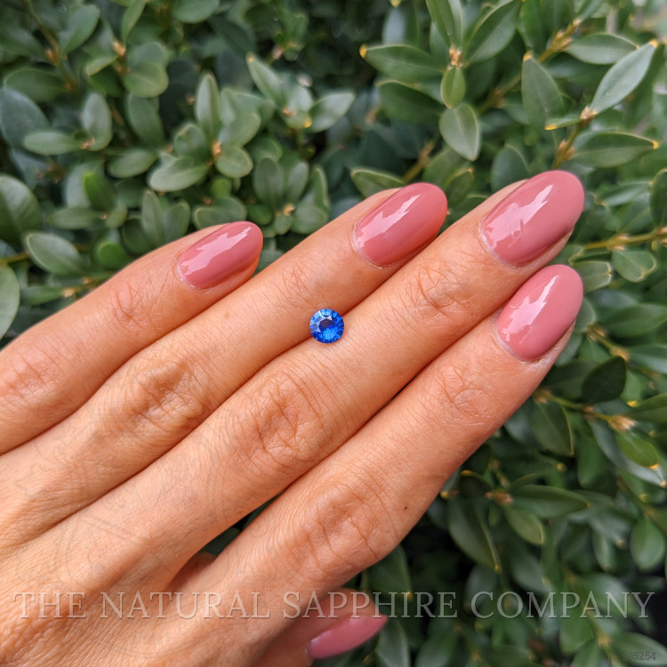 0.60 Ct. Blue Sapphire from Ceylon (Sri Lanka)