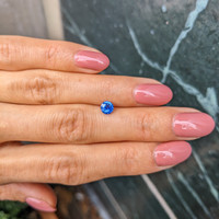 0.60 Ct. Blue Sapphire from Ceylon (Sri Lanka) Life Style