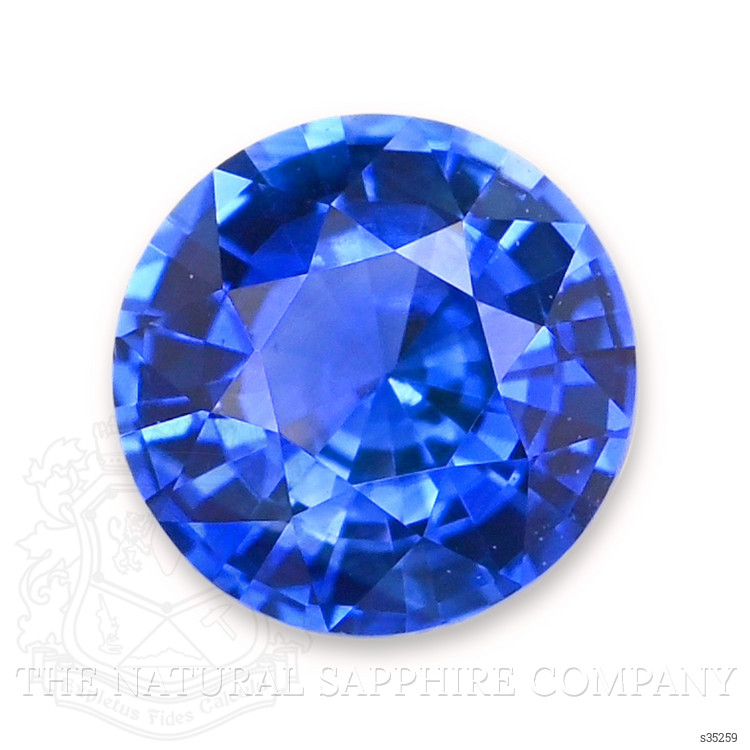 0.83 Ct. Blue Sapphire from Ceylon (Sri Lanka)