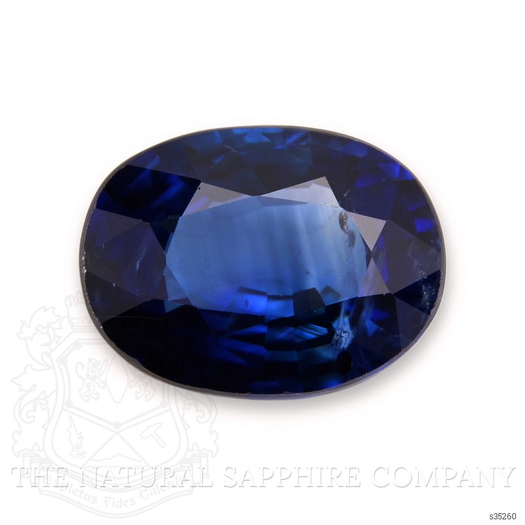 3.17 Ct. Blue Sapphire from Ceylon (Sri Lanka)