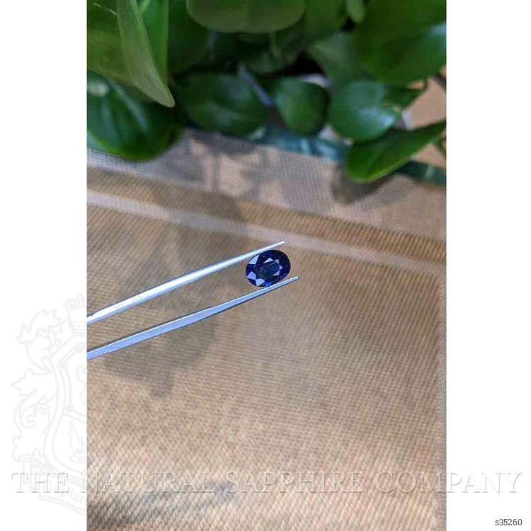 3.17 Ct. Blue Sapphire from Ceylon (Sri Lanka)