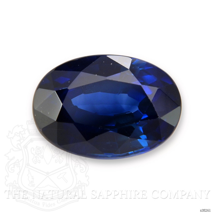 2.91 Ct. Blue Sapphire from Ceylon (Sri Lanka)