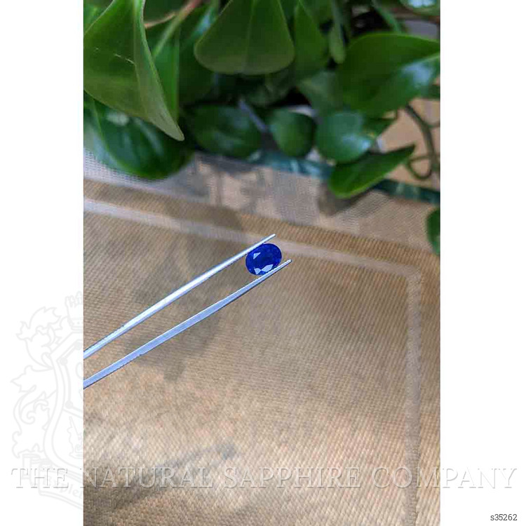 3.09 Ct. Blue Sapphire from Ceylon (Sri Lanka)