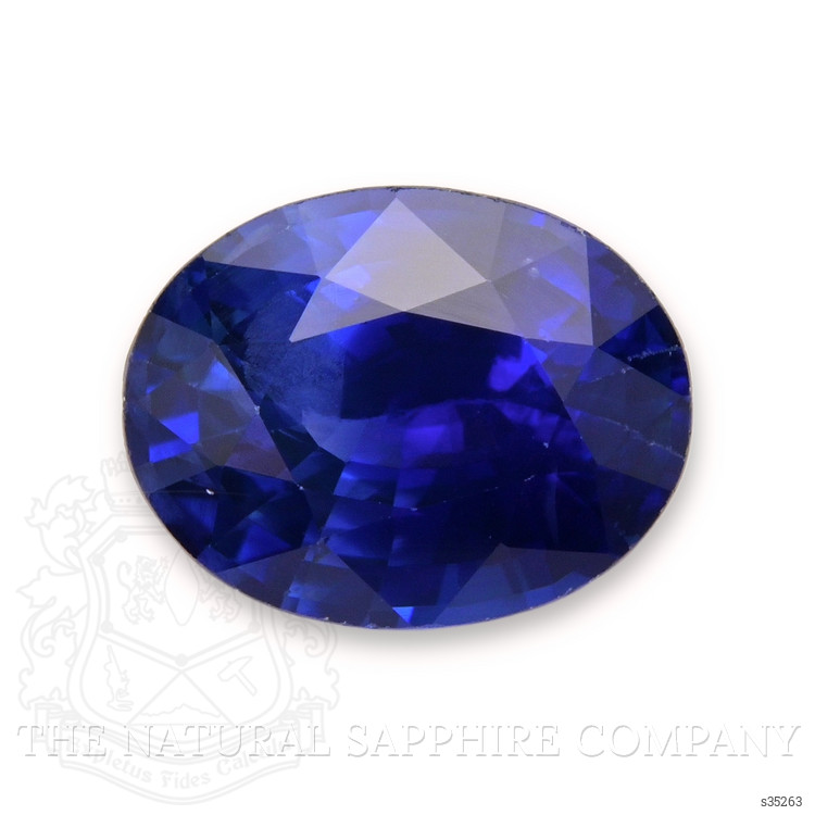 2.68 Ct. Blue Sapphire from Ceylon (Sri Lanka)