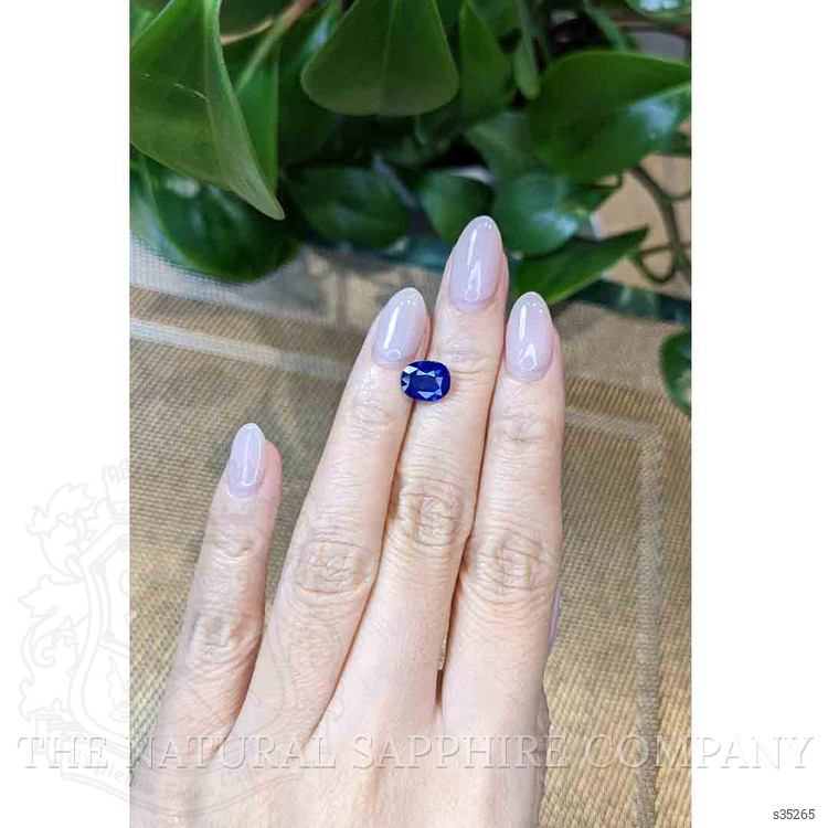 2.54 Ct. Blue Sapphire from Ceylon (Sri Lanka)