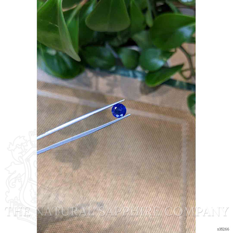 2.41 Ct. Blue Sapphire from Ceylon (Sri Lanka)