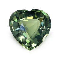 0.79 Ct. Bluish Green Sapphire from Ceylon (Sri Lanka) Video