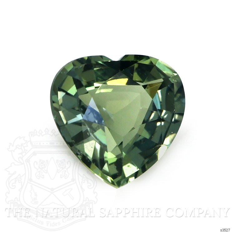 0.79 Ct. Bluish Green Sapphire from Ceylon (Sri Lanka)
