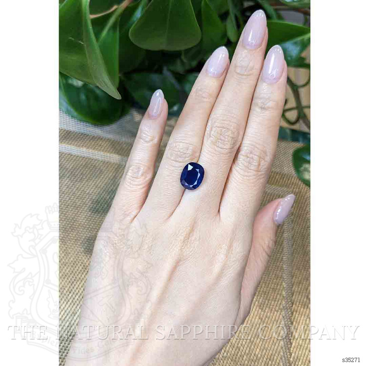 6.65 Ct. Blue Sapphire from Thailand