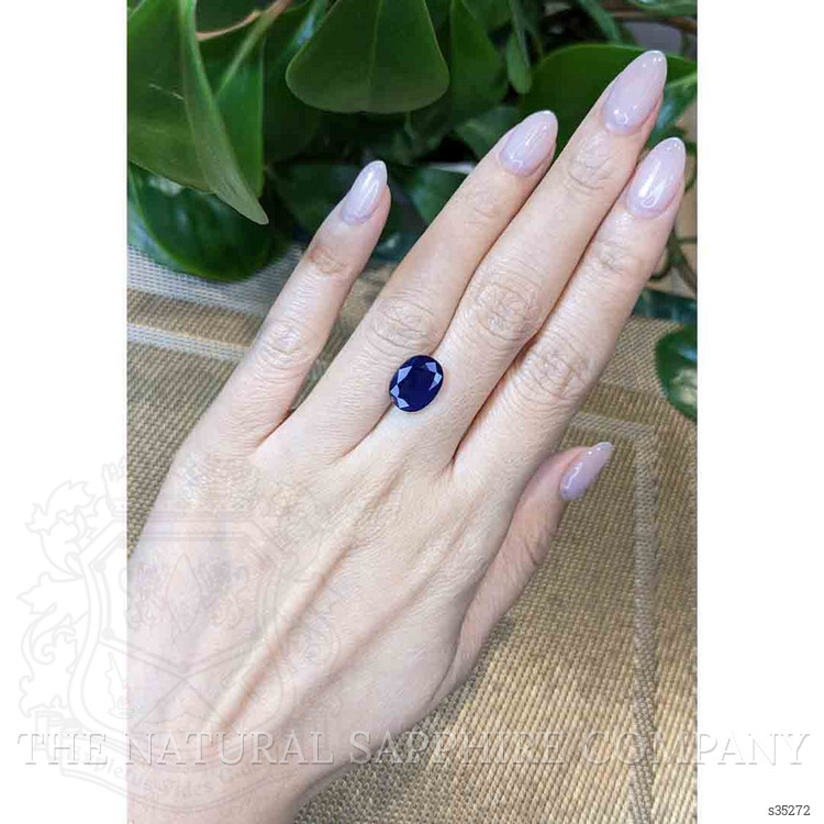 4.71 Ct. Blue Sapphire from Thailand