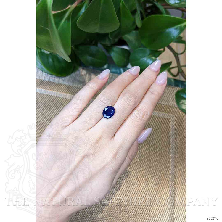 3.68 Ct. Blue Sapphire from Thailand