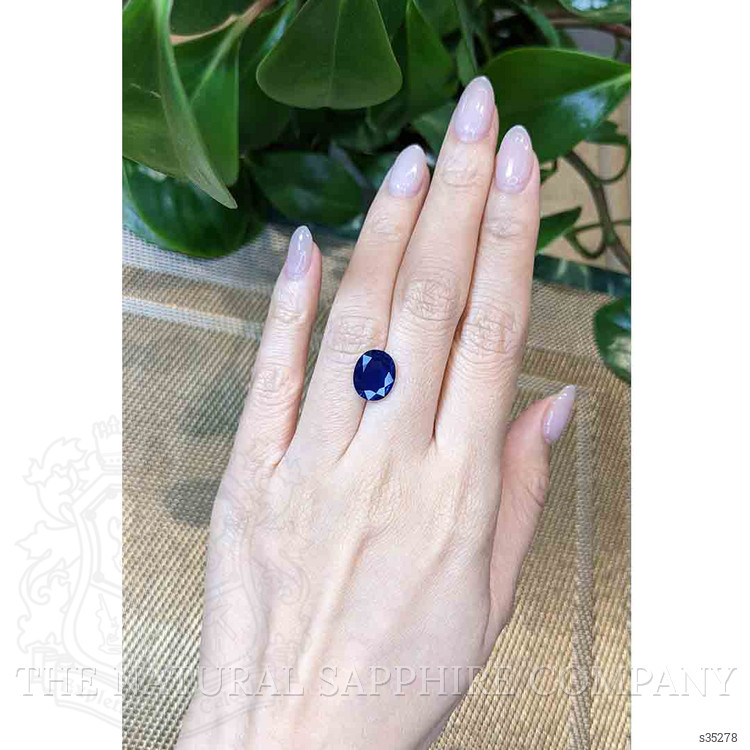 4.20 Ct. Blue Sapphire from Thailand