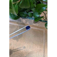 4.69 Ct. Blue Sapphire from Thailand Life Style