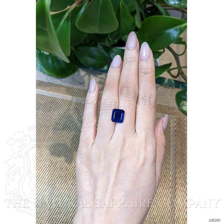 4.85 Ct. Blue Sapphire from Thailand