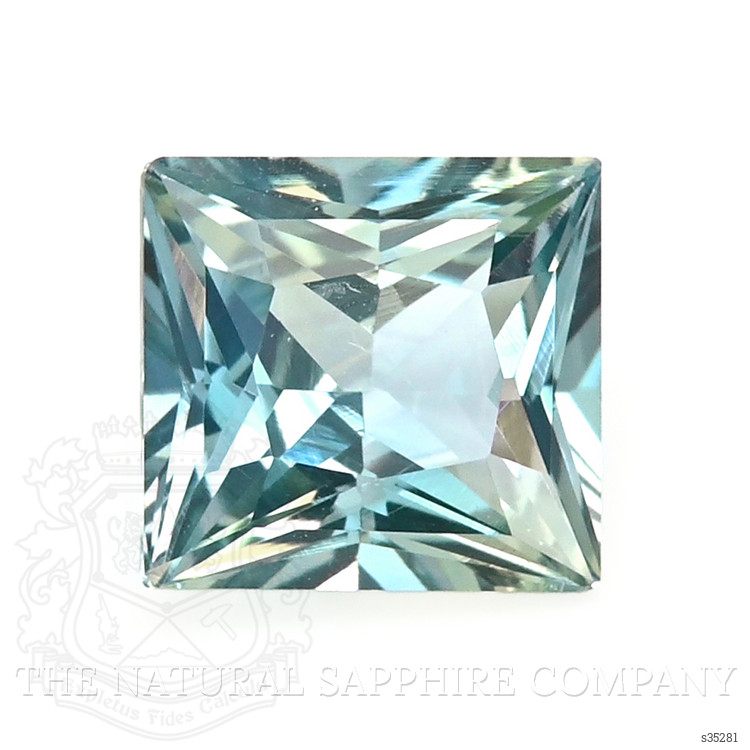 1.33 Ct. Greenish Blue Sapphire from Madagascar