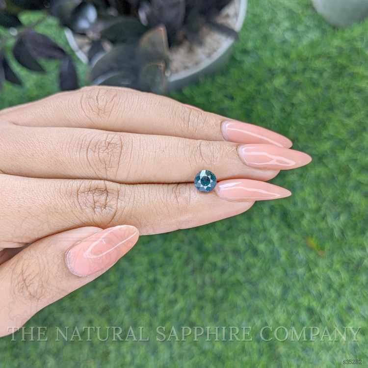 1.03 Ct. Bluish Green Sapphire from Madagascar