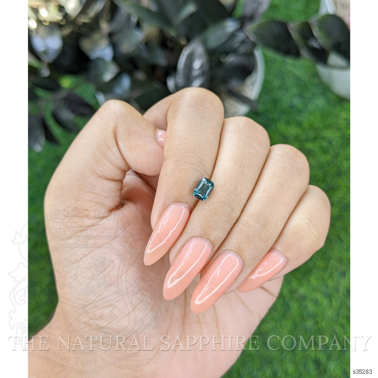 1.08 Ct. Bluish Green Sapphire from Madagascar