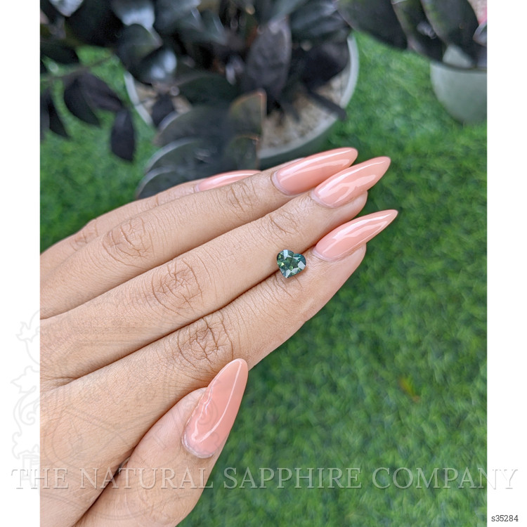 1.36 Ct. Bluish Green Sapphire from Madagascar