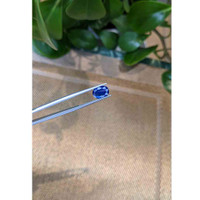 2.56 Ct. Blue Sapphire from Thailand Life Style
