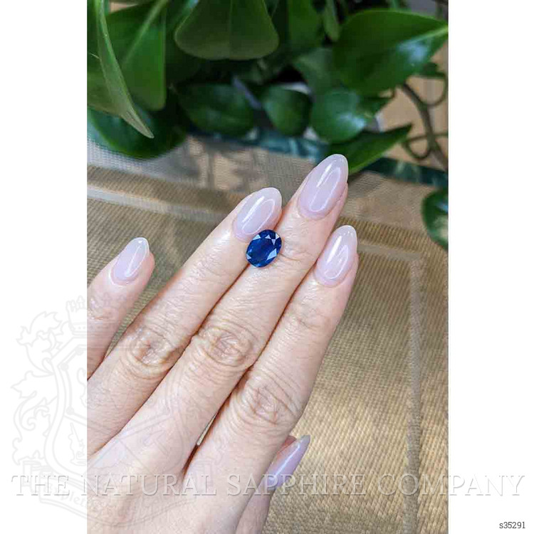 2.56 Ct. Blue Sapphire from Thailand